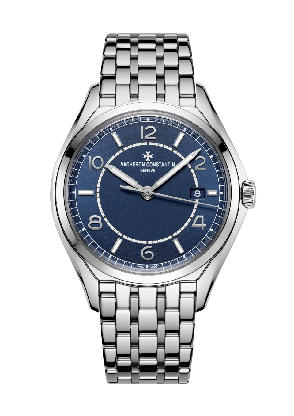 Вид спереди - Пакшот - Часы - Fiftysix Автоматический подзавод - 40 mm Сталь c ремешком