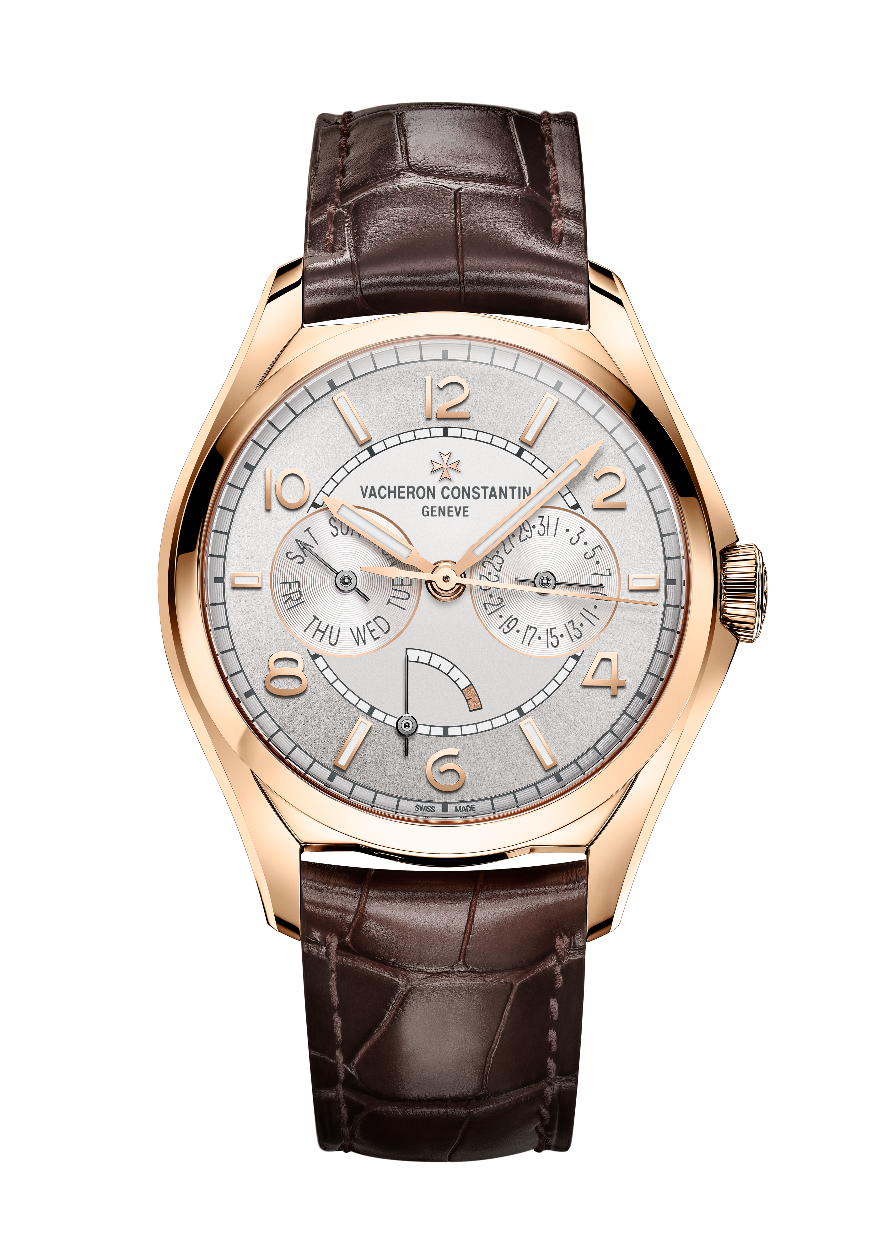 Vacheron Constantin Fiftysix Day Date 40mm Pink Gold Watch — 4400E/000R-B436 (X44R2014)
