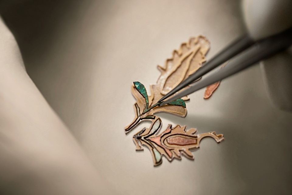  - Image - Watch - Métiers d'Art Tribute to great civilisations - Tibre de l’Iseum Campense - 42 mm Pink Gold with Alligator leather strap