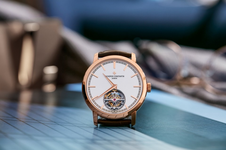 トラディショナル・トゥールビヨン - 41 mm - ピンクゴールド
