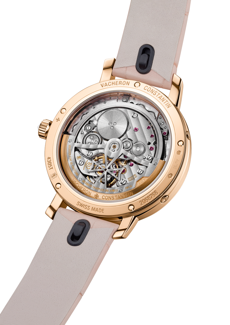 Traditionnelle Ewiger Kalender extra flach 36 5 mm Rosegold
