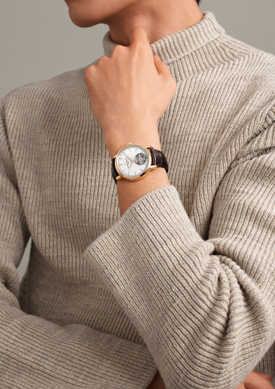トラディショナル・トゥールビヨン - 41 mm - ピンクゴールド