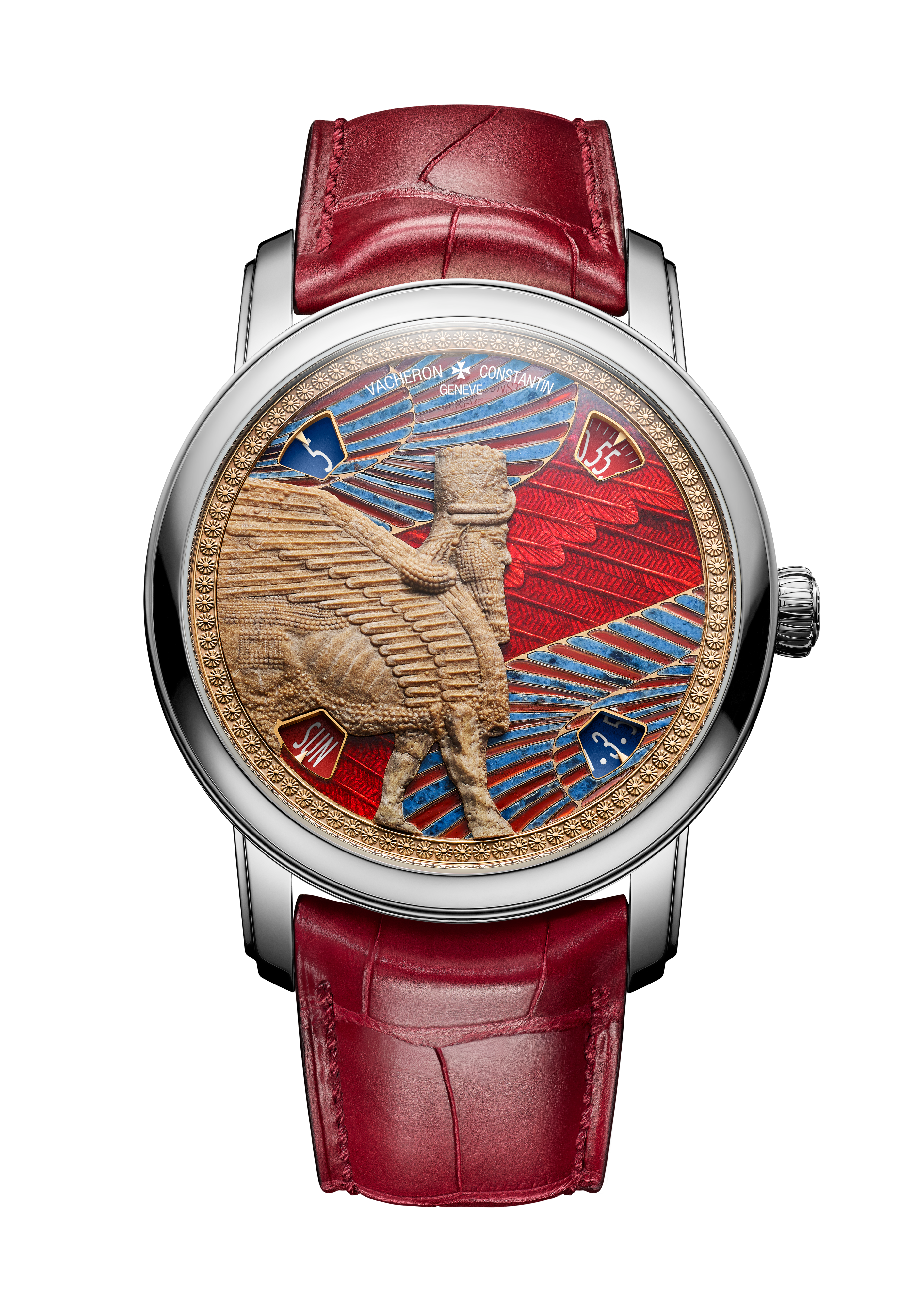 Vacheron Constantin M Tiers D Art Tribute To Great Civilisations Lamassu de Sargon Ii 42mm White Gold Watch — 7620A/000G-H080 (X76GH080)