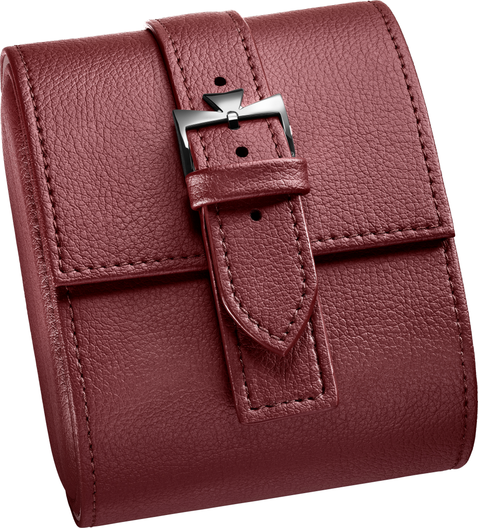 Rotes Uhrenetui für Uhren und Armbänder - XD000008 Front