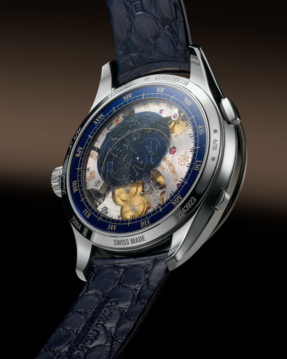 대체 이미지 - 팩샷 - 시계 - Métiers d'Art 트리뷰트 투 더 퀘스트 오브 타임 - 43 mm 화이트 골드 포함 엘리게이터 레더 스트랩