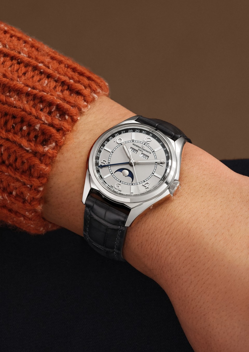 Fiftysix Vollkalender 40 mm Edelstahl
