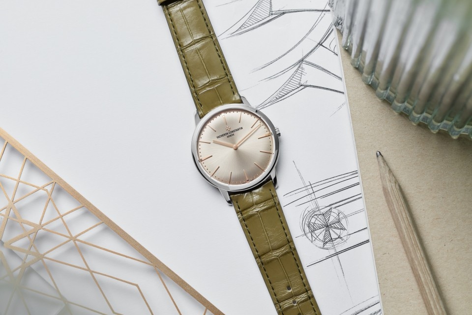 パトリモニー・マニュアルワインディング - 39 mm - ホワイト