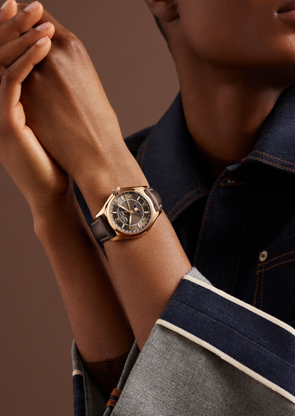 Fiftysix complete calendar 40 mm Pink Gold