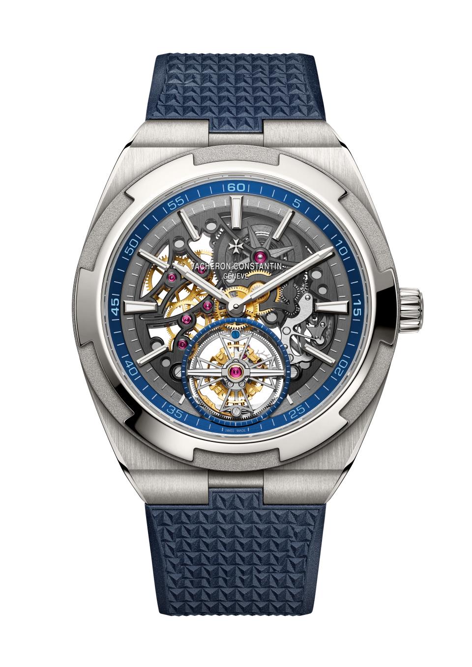 Overseas tourbillon skeleton 42.5 mm Titanium