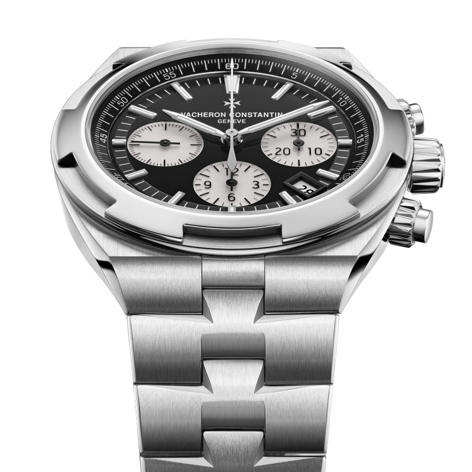 Overseas chronograph 42.5 mm Steel