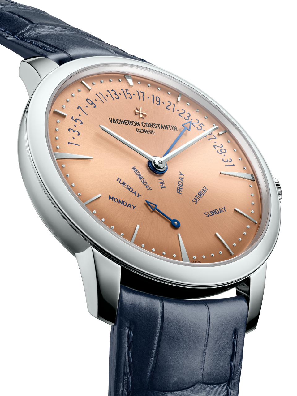 Patrimony retrograde day date 42.5 mm Platinum