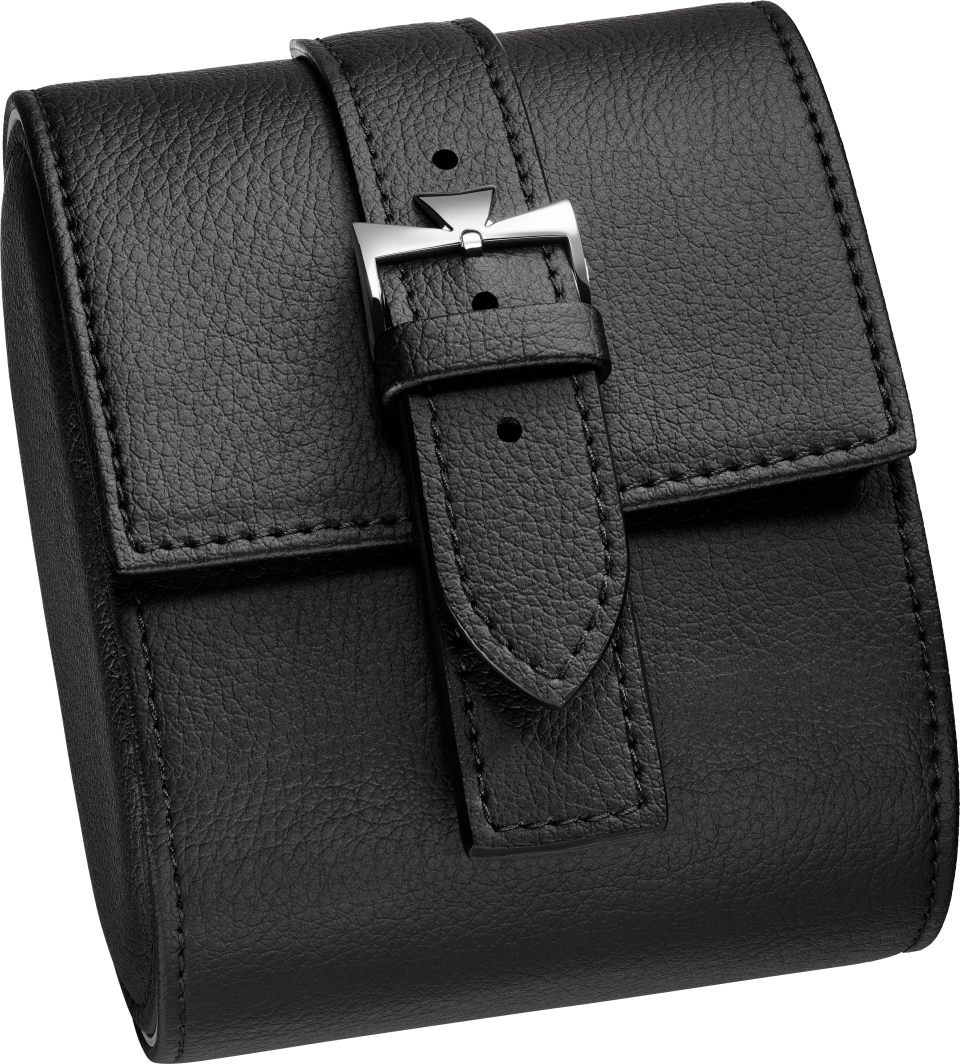 Black watch pouch for watches and straps - XD000007 Front