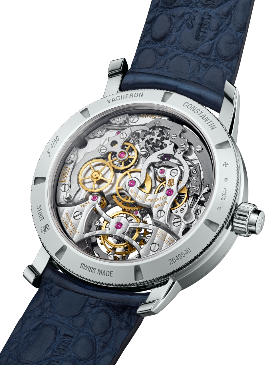 Traditionnelle tourbillon chronograph Collection Excellence Platine 42.5 mm Platinum