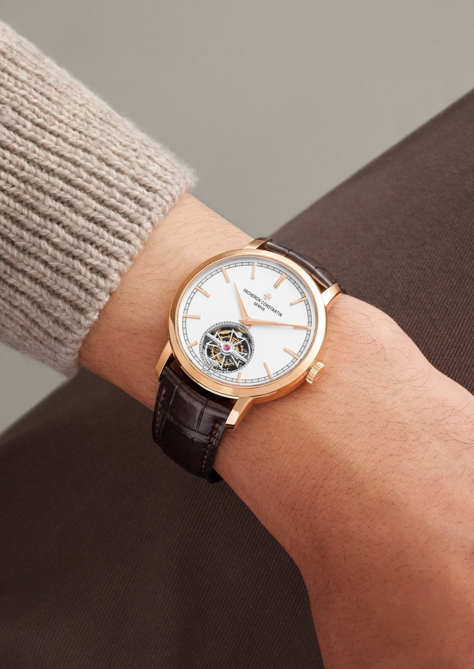 Traditionnelle Tourbillon 41 mm Rosegold