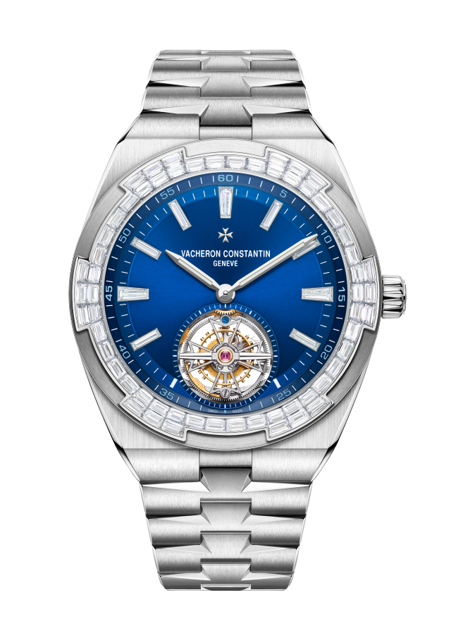 Overseas tourbillon high jewellery