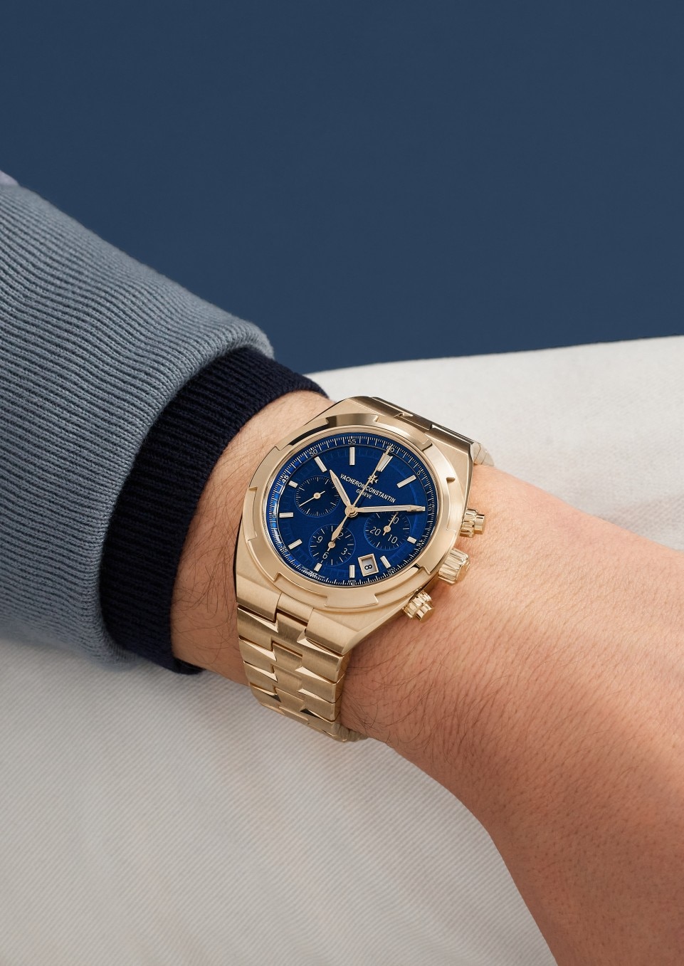Overseas chronograph 42.5 mm Pink Gold