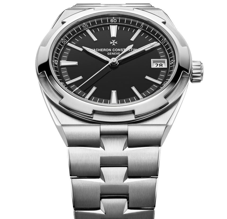 Vacheron constantin overseas chronograph black dial clearance
