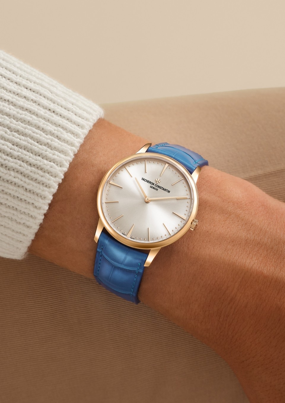 パトリモニー・マニュアルワインディング - 39 mm - ピンクゴールド