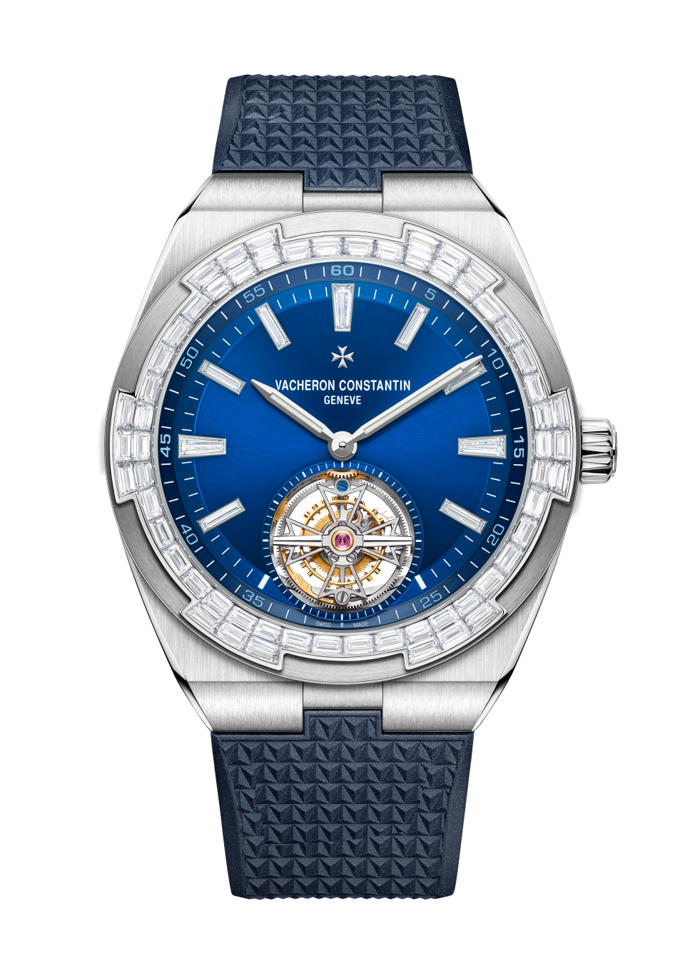 Overseas tourbillon high jewellery 42.5 mm White Gold