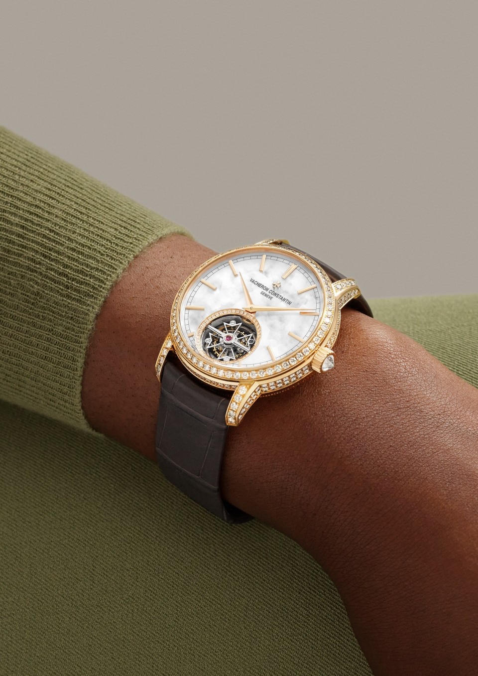 Traditionnelle Tourbillon 39 mm Rosegold