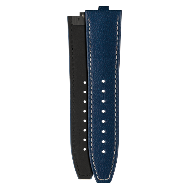 Dark blue calf strap