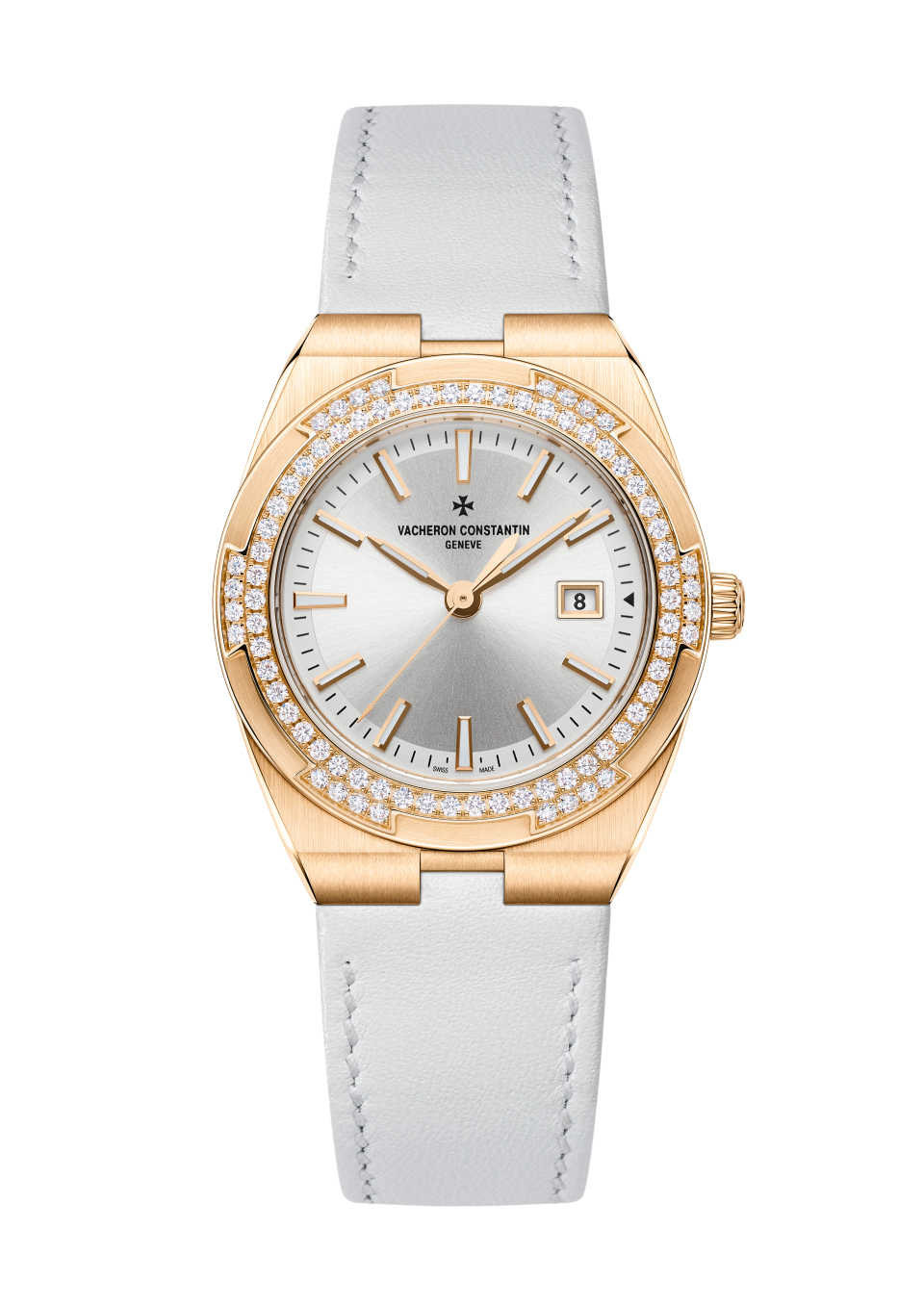 【人気No.1】 mm 33 - quartz Overseas - Gold Pink 時計