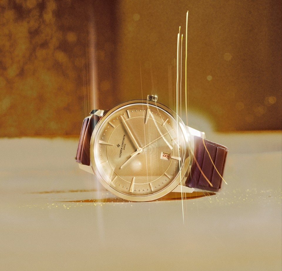 Другие виды обзора - Изображение - Часы - Patrimony с автоматическим подзаводом - 40 mm Желтое золото c Кожа теленка ремешком