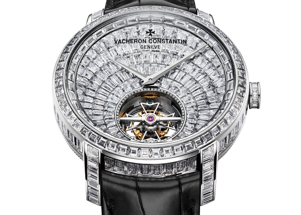 Traditionnelle Tourbillon Haute Joaillerie 41 mm WeiBgold Uhr