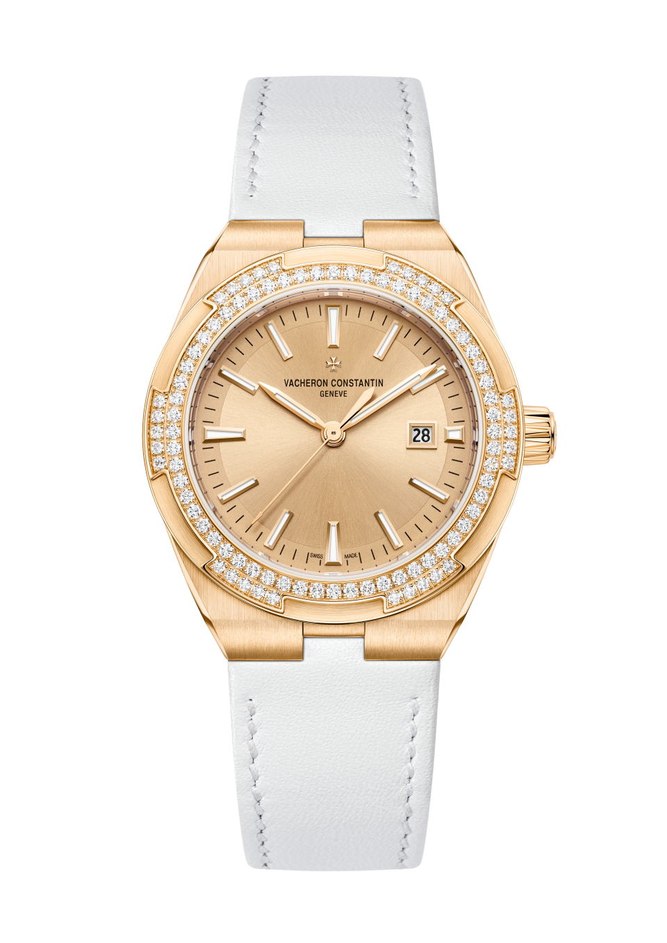 Vacheron Constantin Overseas self winding Watch Pink Gold Unisex 35 mm 4605V 200R B968