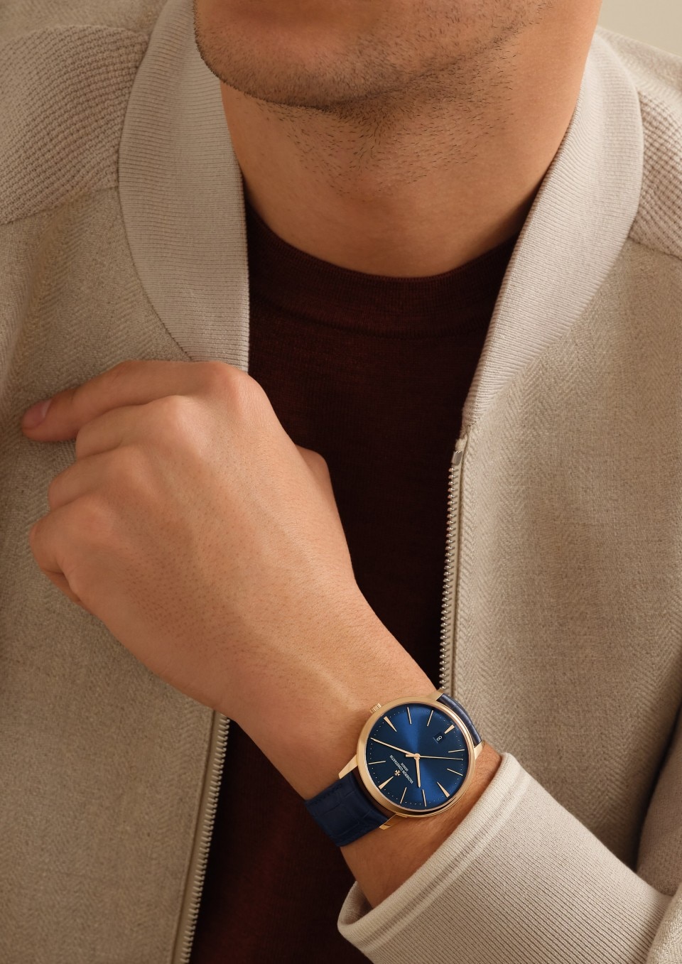 Vacheron constantin patrimony blue 2025