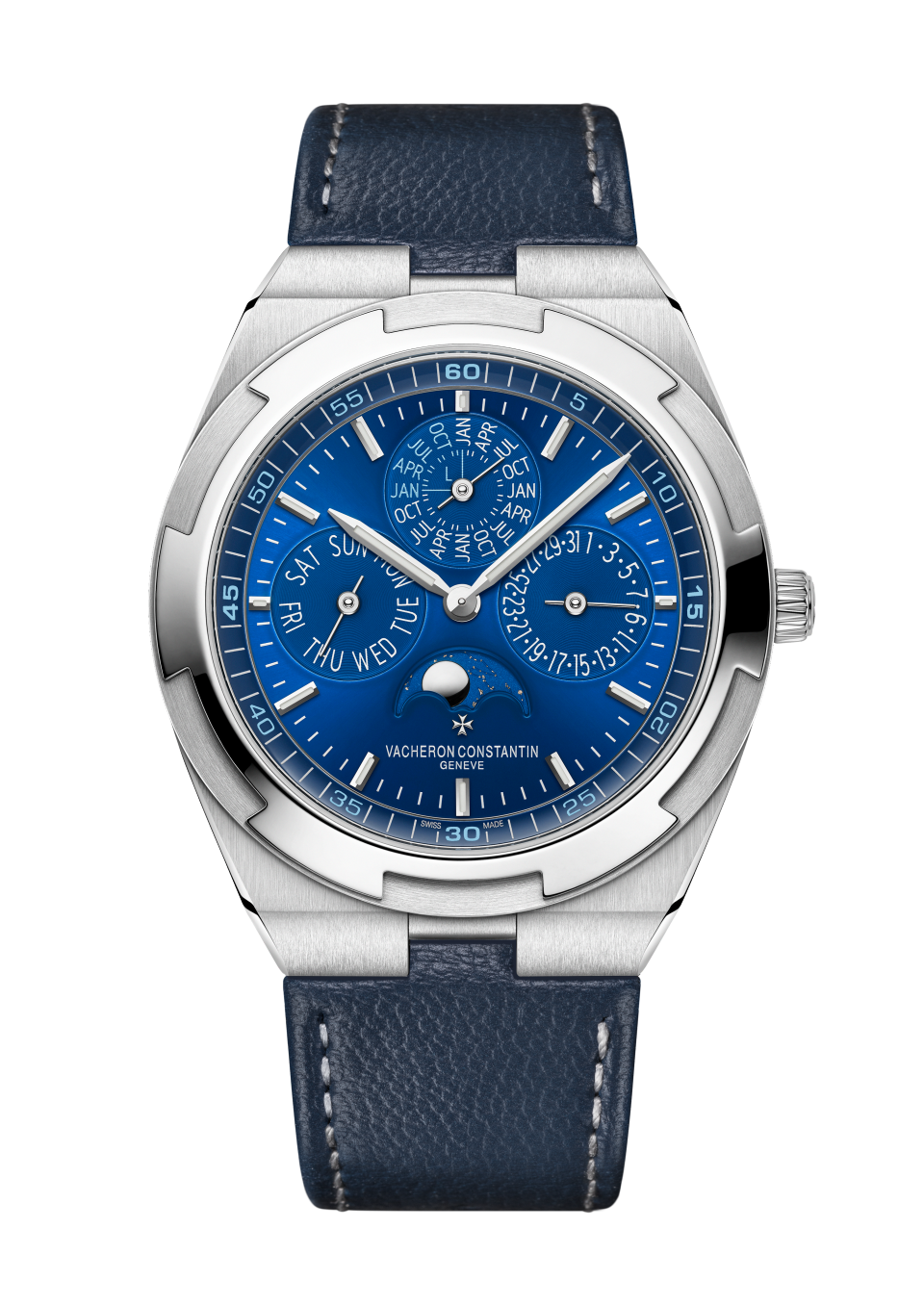 Overseas perpetual calendar ultra thin 41.5 mm White Gold
