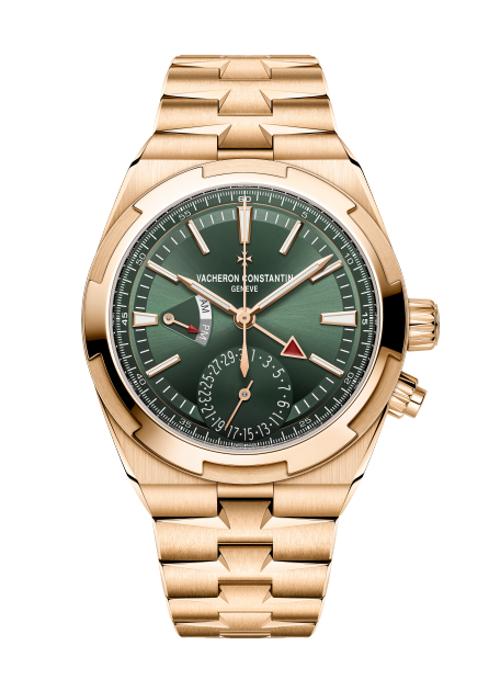 Overseas dual time 41 mm Pink Gold