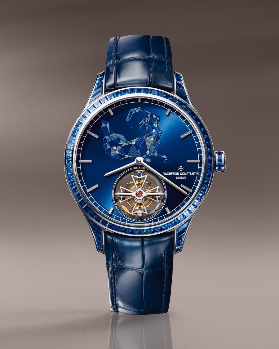 Packshot recto du signe astrologique Capricorne dans la série Céleste