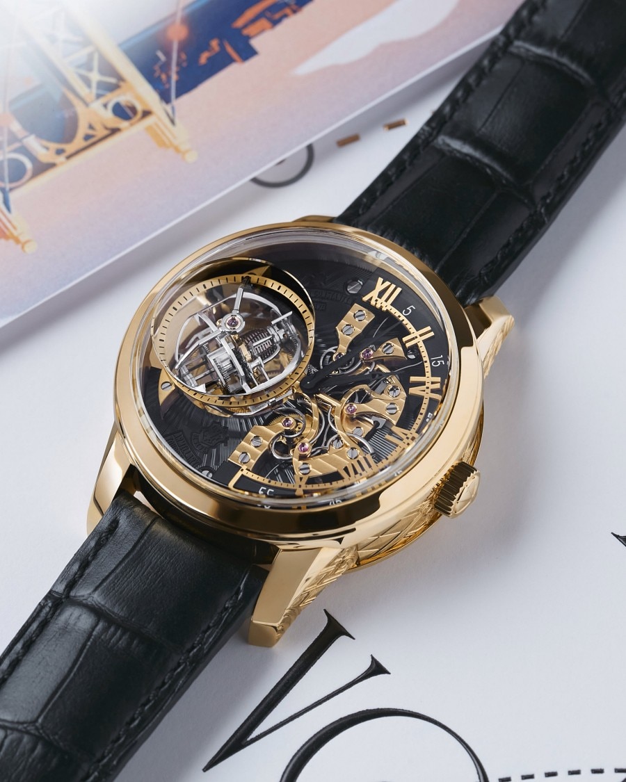 Tourbillon armillaire – Hommage au style Art déco Armillary tourbillon - Tribute to art deco style