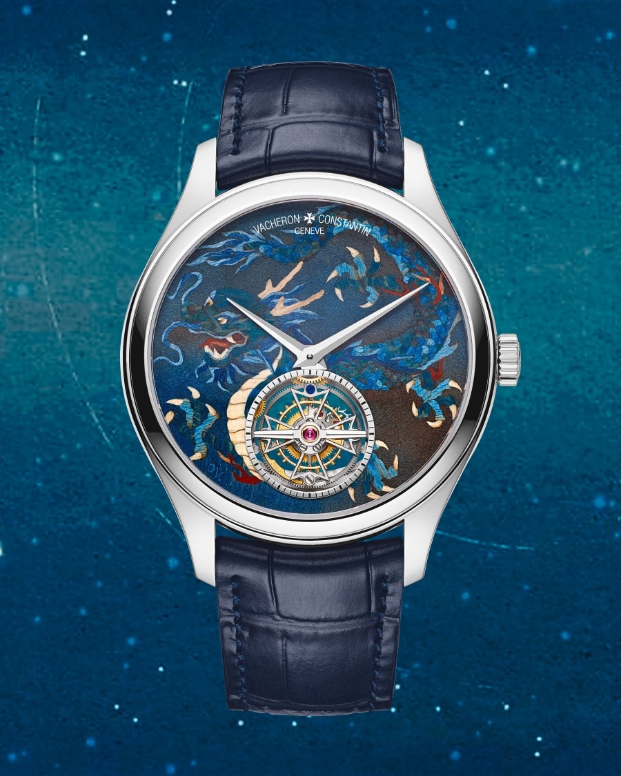 Les Cabinotiers Tourbillon – Ode an die vier Wächter „Azurblauer Drache“ Les Cabinotiers Tourbillon - Ode to the Four Gardians “Azure Dragon”