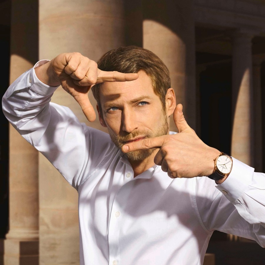 The designer Ora ïto wearing a Patrimony