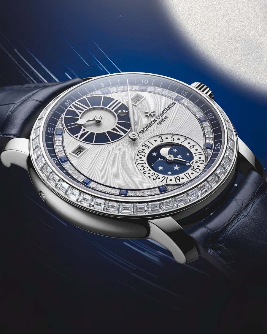 Gangregler Ewiger Kalender – Moonlight Jewellery Sapphire