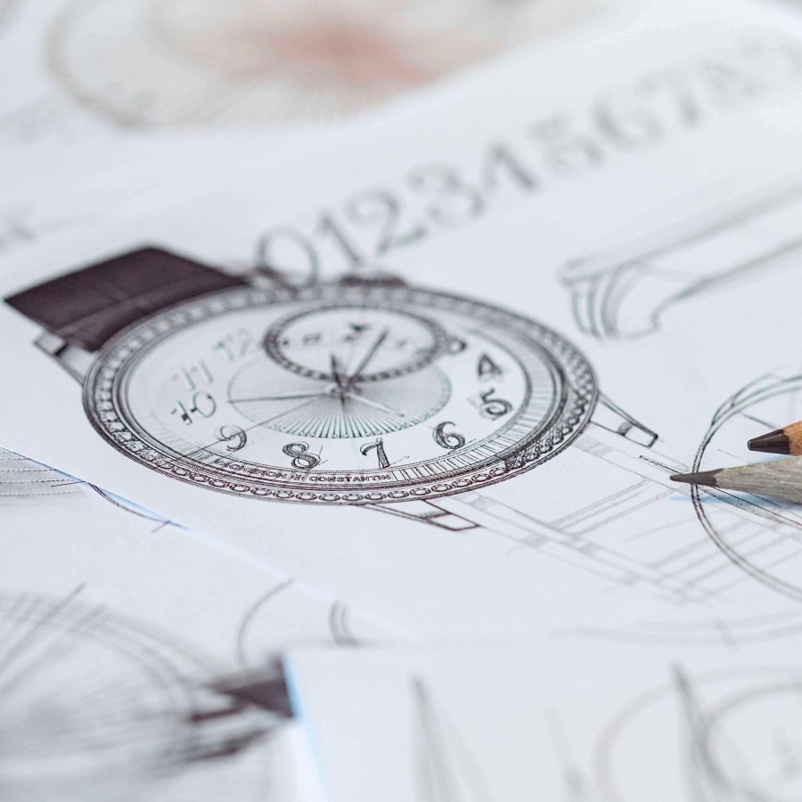 Design of an Egérie watch