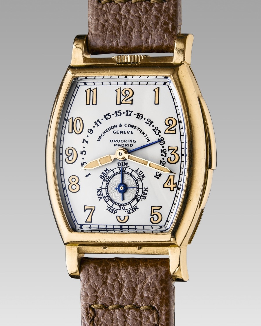 Packshot of a Retrograde full date and 'Don Pancho' minute repeater – 1940