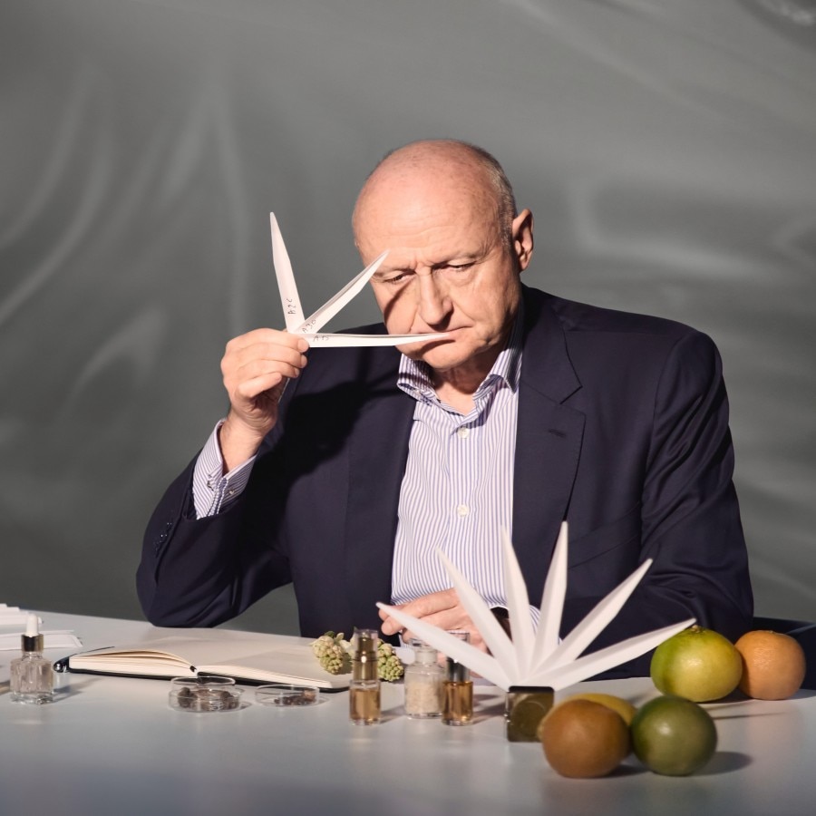 Perfumer Dominique Ropion crafted an original fragrance for each strap