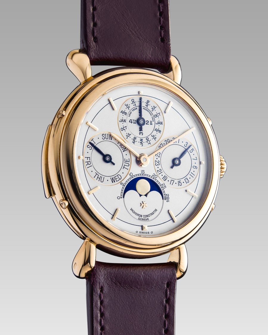 Packshot of a Perpetual calendar, moon phase and minute repeater – 1993