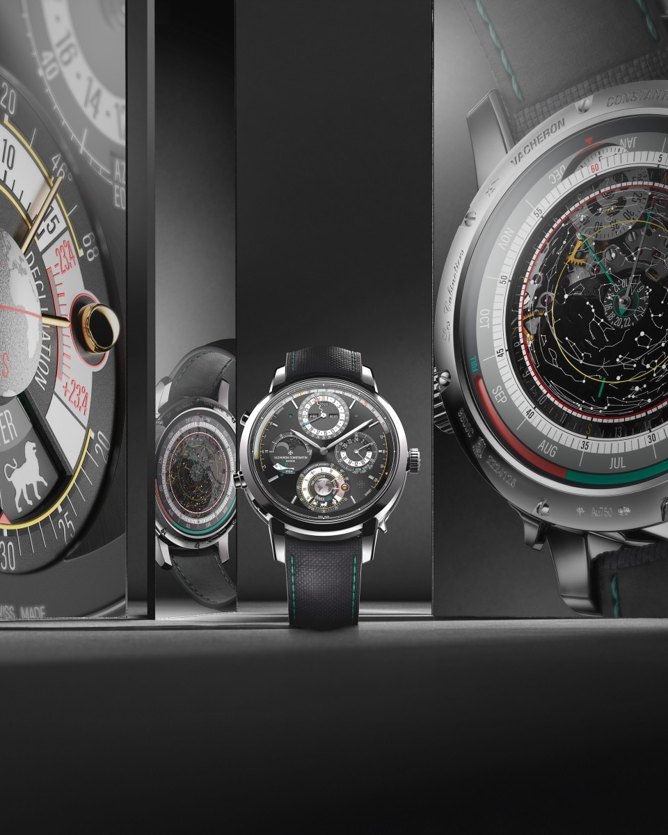 Vista grandangolare dell’orologio Solaria di Vacheron Constantin