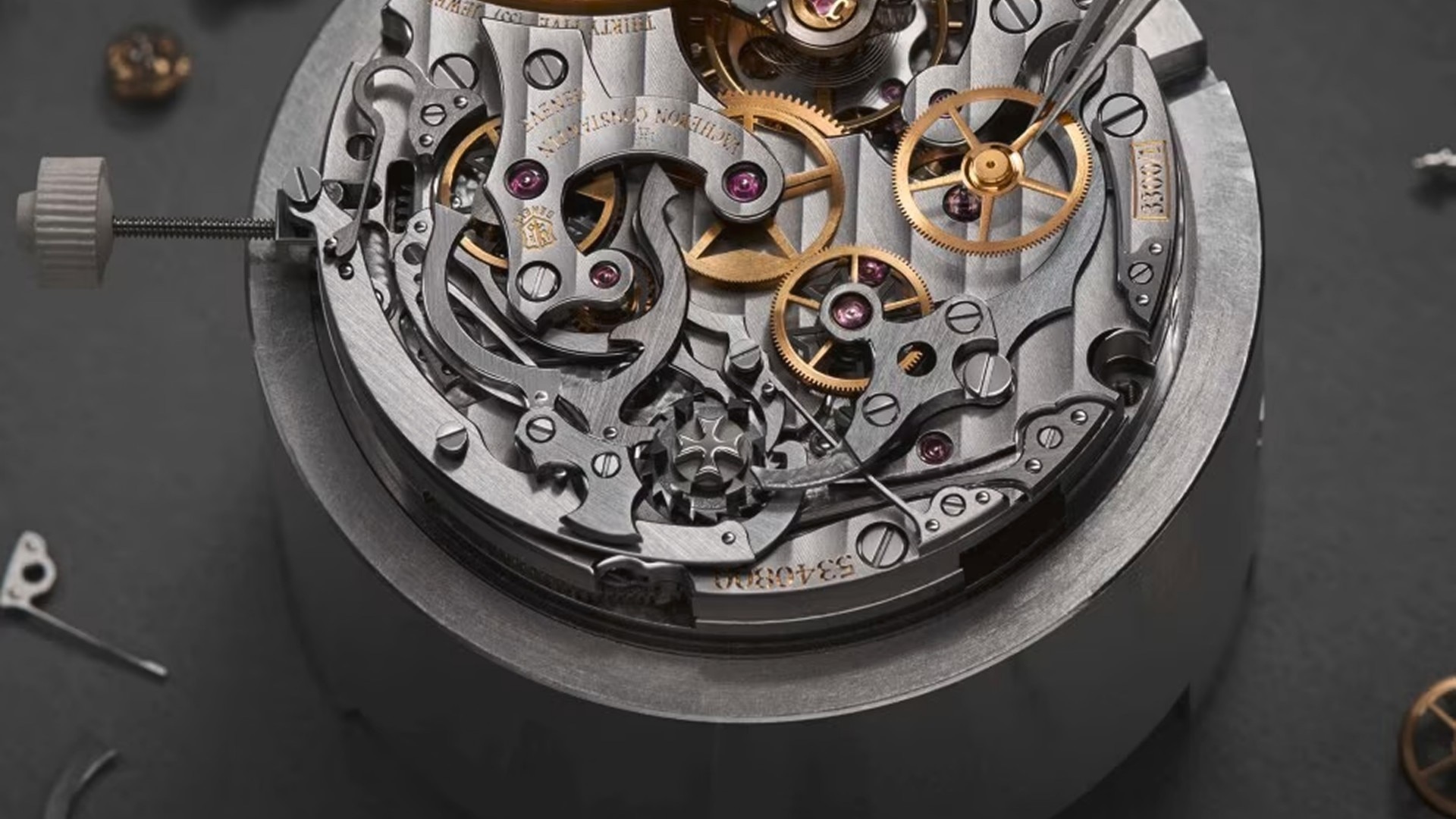 L'orologiaio al lavoro