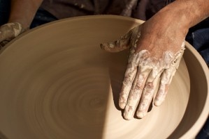 Scultura in corso.