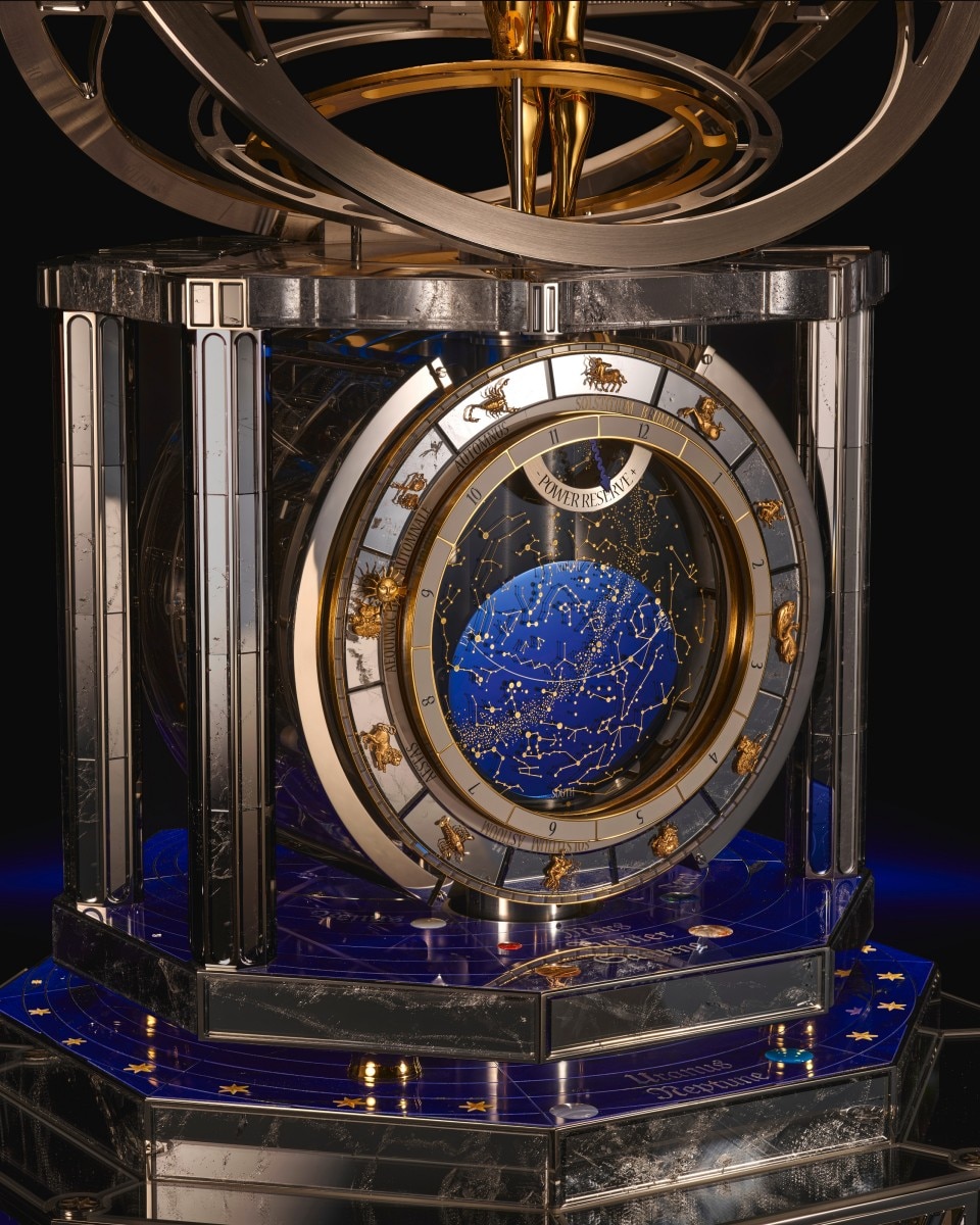 Image representing the base and dial of the masterpiece