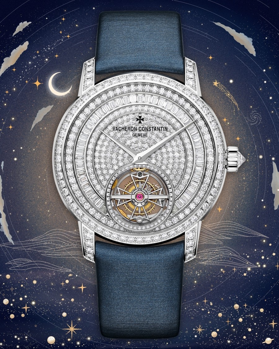 Tourbillon jewellery watch