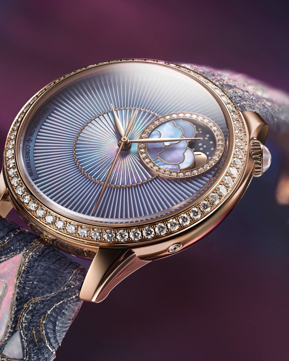 Égérie Moon Phase watch