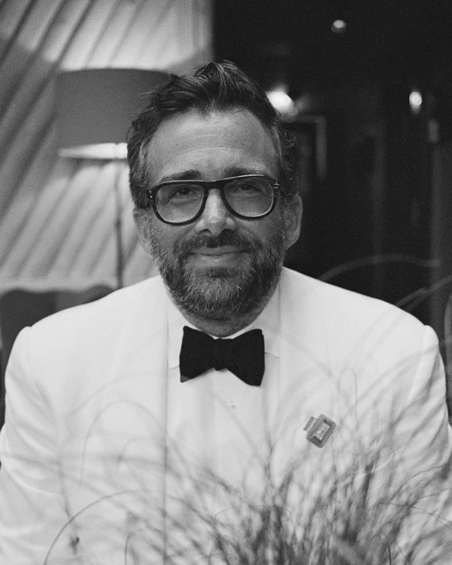 Black & white portrait of Benjamin Clymer
