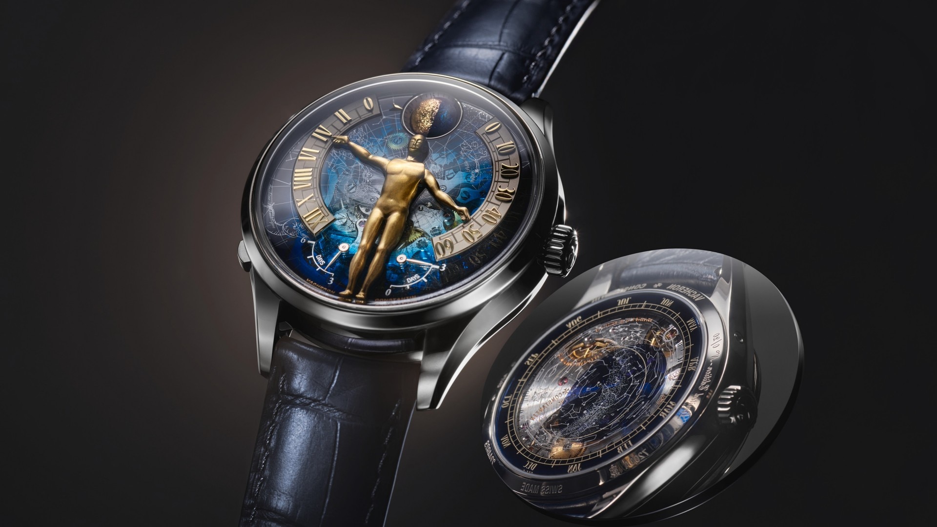 Tribute to The Quest of Time watch front and back