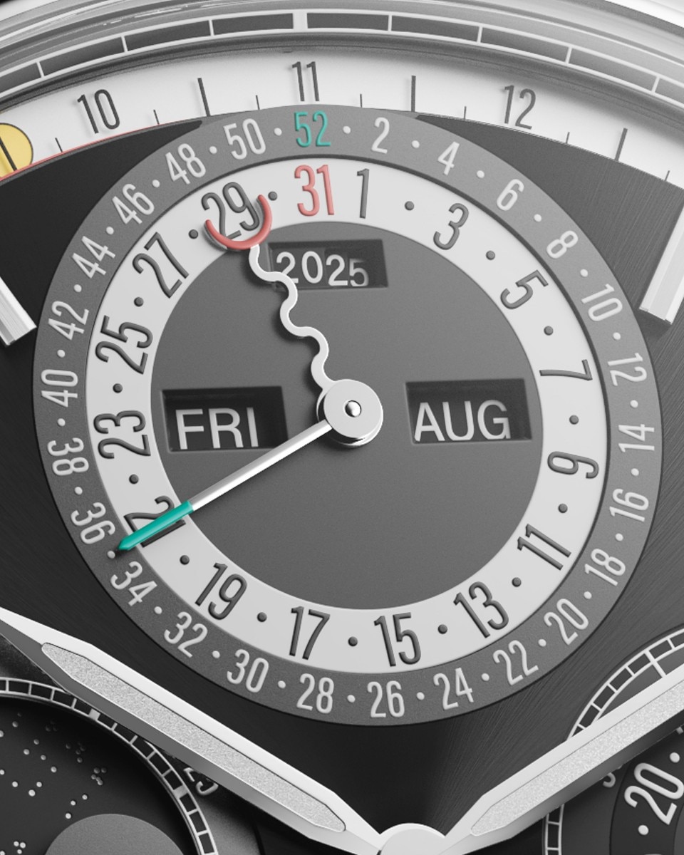 Primo piano dell’orologio Vacheron Constantin Solaria